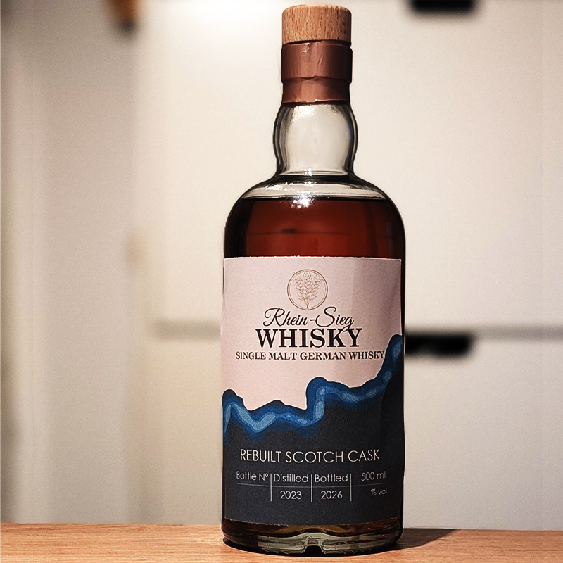 Murre Gin aus Hangelar bei Bonn 3 Single Malt Whisky - Rebuilt Scotch Cask