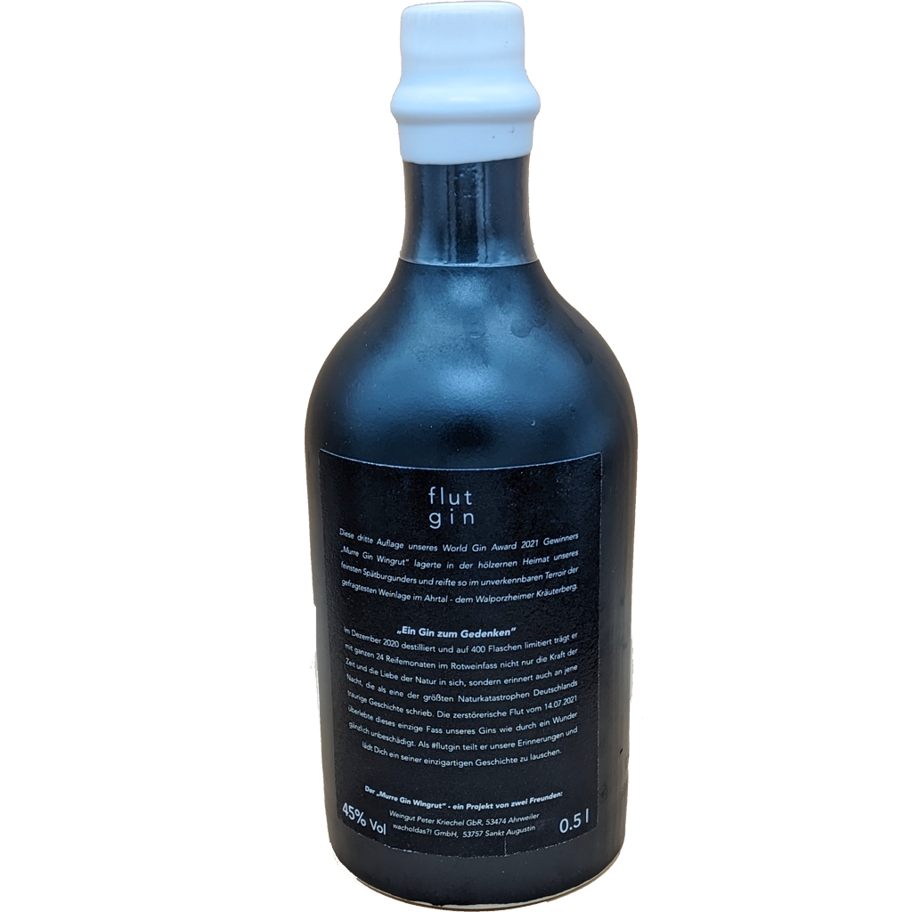 Murre Gin Wingurt "Flut Gin" (Backlabel)
